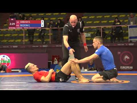 Qual. Men's GP No-Gi - 66 kg: V. DABUSH (ISR) v. G. BIGDON (POL)