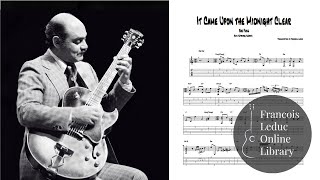 It Came Upon the Midnight Clear - Joe Pass (Transcription)