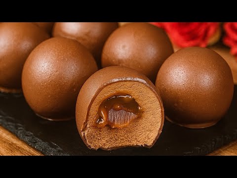 Chocolate balls with Mars flavor - Make them at home!
