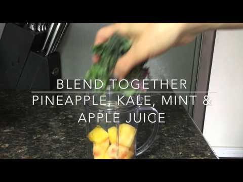 download lagu mp3 mp4 Kale Pineapple Mint Smoothie, download lagu Kale Pineapple Mint Smoothie gratis, unduh video klip Kale Pineapple Mint Smoothie