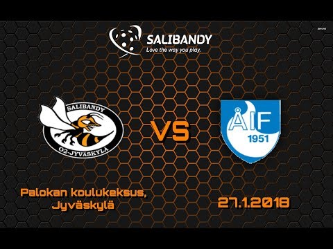 Naisten Salibandyliiga: O2JKL - ÅIF, 27.1.2018