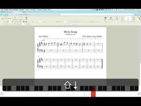 Noteflight Lektion 7 - Vorzeichen & Versetzungszeichen setzen