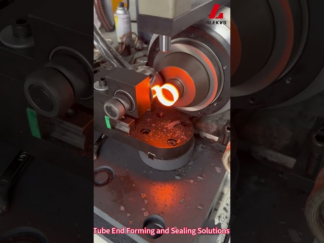 튜브 끝단 성형 및 밀봉 비디오