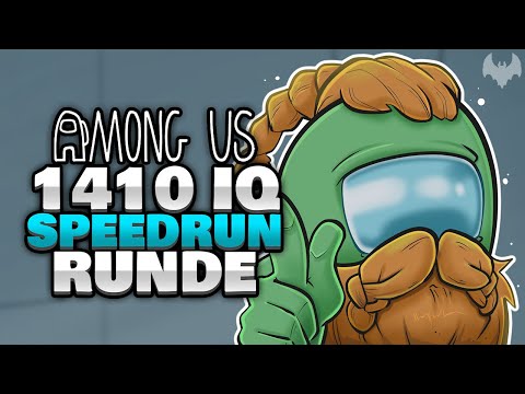 1410 IQ SPEEDRUN RUNDE ⚡ - ♠ Among Us ♠