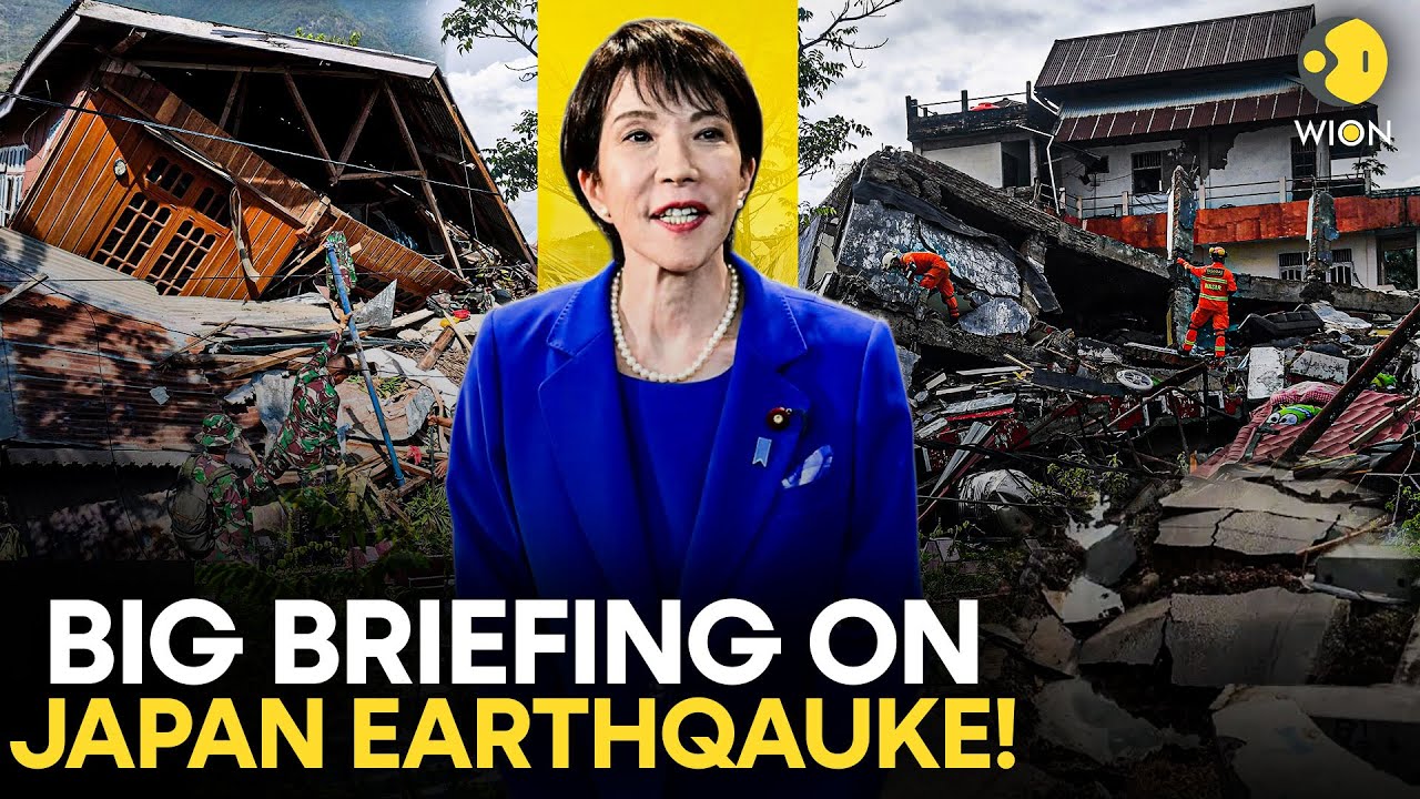 Japan Earthquake LIVE: Japan Govt Spokesperson Minoru Kihara Addresses Press After Major Earthquake