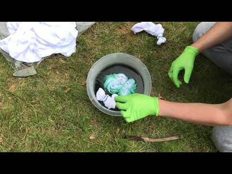 Ferienspiele Jugendhaus Rott. Anleitung zum Batiken