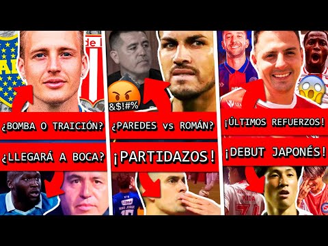 BOCA compró a ASCACIBAR y armó este CAOS ¿Llega LUKAKU?+ PAREDES responde a ROMÁN+ Últimos REFUERZOS