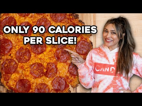 You Won’t Believe What This Pizza Crust is Made With! | Low Calorie | Low Carb