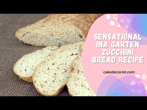 Sensational Ina Garten Zucchini Bread Recipe