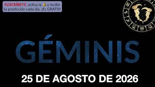 Daily Horoscope - Gemini - August 25, 2026