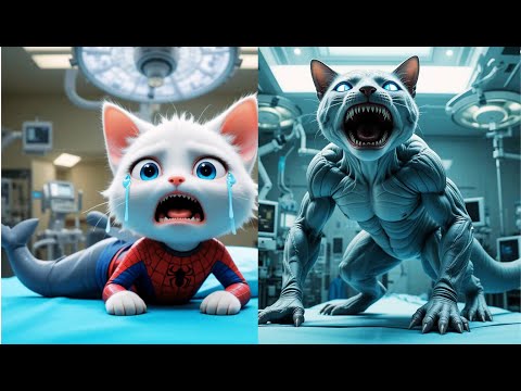 🐱 Mom Cat's Dream - Spiderman Cat Turns Into a SHARK 🦈|Spider-Man Cat:(2025)