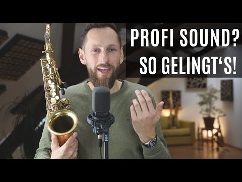 So bekommst Du einen professionellen Sound auf dem Saxophon