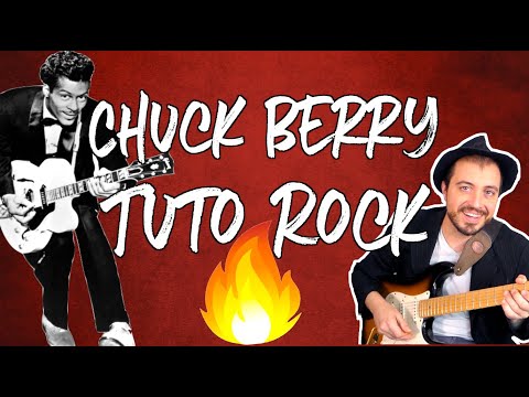 CHUCK BERRY (No Particular Place To Go) - Tuto Guitare Rock and Roll