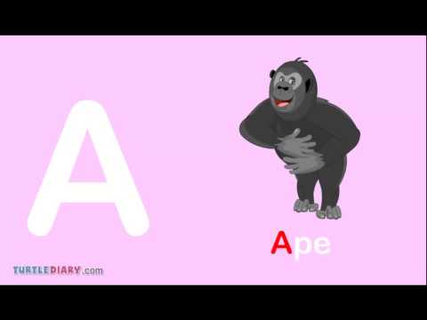 Toddler Words | Words starting with A
