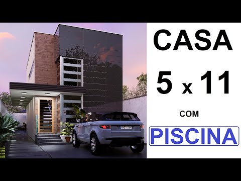 SMALL HOUSE OF 5 BY 11 METERS TOWNHOUSE WITH POOL # 59