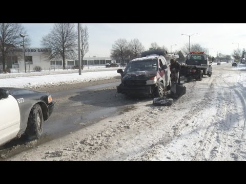 Crashes, accidents pile up as snow and cold continue