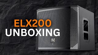Video thumbnail for This Subwoofer THUMPS! Electro-Voice ELX200-18SP Unboxing & Review by Skylar Denton