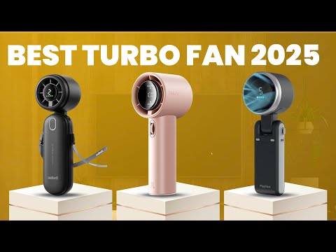 "Top 5 Best Handheld Turbo Fans (2025) – Ultimate Cooling Tested & Reviewed!"