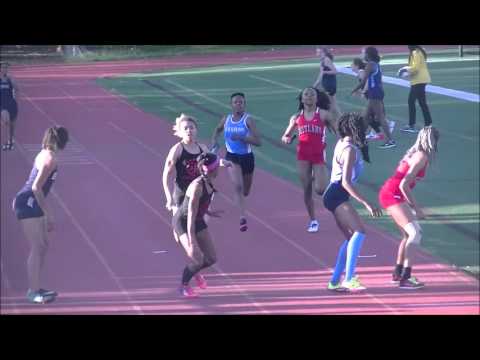 Girls 800m SMR Fast heat @ 2016 McNamara Invitational