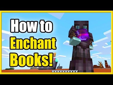 How to Make Enchanted Books in Minecraft (Best Tutorial)