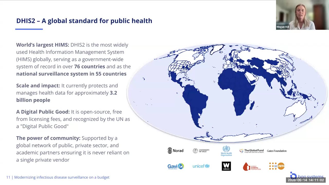 Webinar recording Modernizing Infectious Disease Surveillance on a Budget in partnership with NACCHO