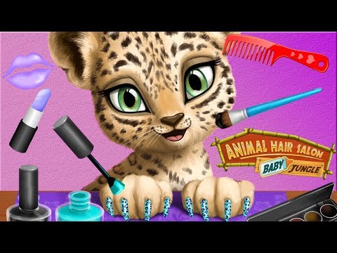 Fun Animal Care Games - Baby Animal Jungle Hair Beauty Salon Makeover Dress Up App For Kids