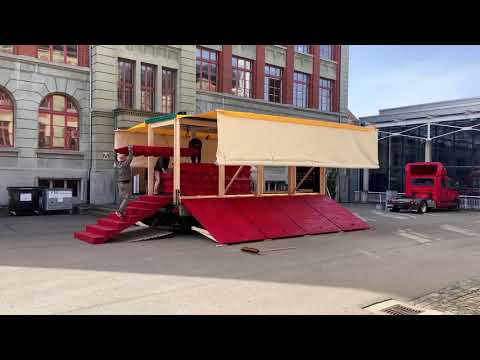 Mobiles Forum: Entfalte dich - Aufbau in Burgdorf | BFH