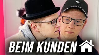 Wenn Kunden den Handwerker beobachten.