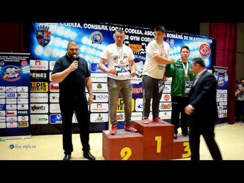 Festivitate premiere Campionatul Național de Skandenberg (brațul drept) - Codlea 2017