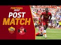 felix afena gyan post match interview roma sunderland