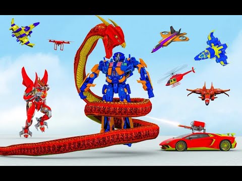 Snake Car Robot Transformation Game