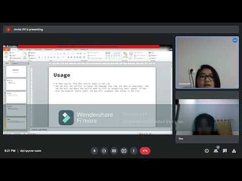 WAICY 2021 PRESENTATION : Jovita Vimala Hermawan and Vivian Davina Hermawan