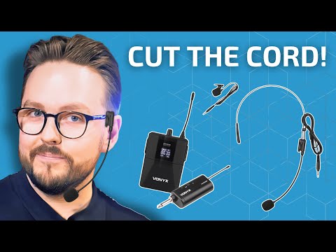 Perfect Wireless Microphone for Fitness Instructors & Musicians 🧘 Vonyx WM55B System - Demo