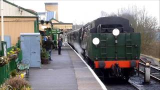 preview picture of video 'West Country Class Wadebridge at Alton'