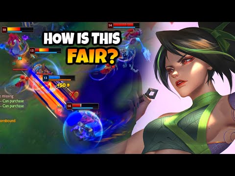 Why can Akali Mid dash in 1v4 and kill without dying. How is that fair?