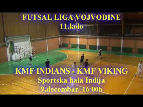 Najava futsal KMF Indians   KMF Viking