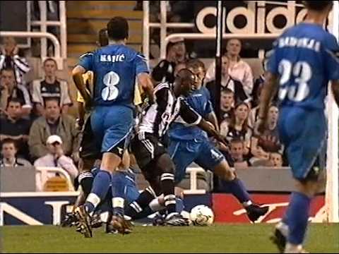 28/08/2002 - CL QR1 L2: Newcastle 4 Zeljeznicar 0  (2-0) - nufc 2002/03