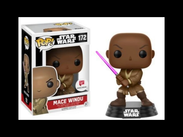 Vídeo relacionado con Funko Pop! Star Wars: May The Force - Mace Windu - Retro - Figura de Vinilo Coleccionable - Idea de Regalo - Mercancía Oficial - Juguetes para niños y Adultos - Figura Modelo para coleccionistas