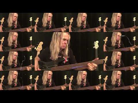 Tony Franklin playing The Firm's Radioactive!