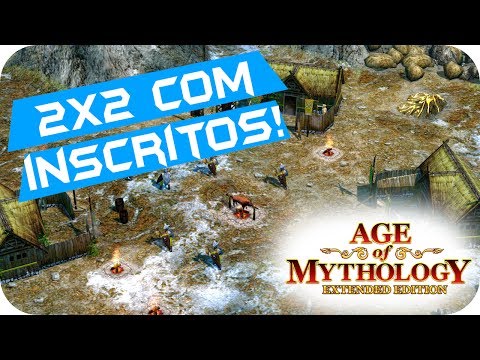Age of Mythology: 2x2 Contra Inscritos do canal #8 TotalArmy