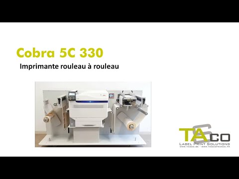 Imprimante laser 5 couleurs de production d'étiquettes Oki Cobra 5C330