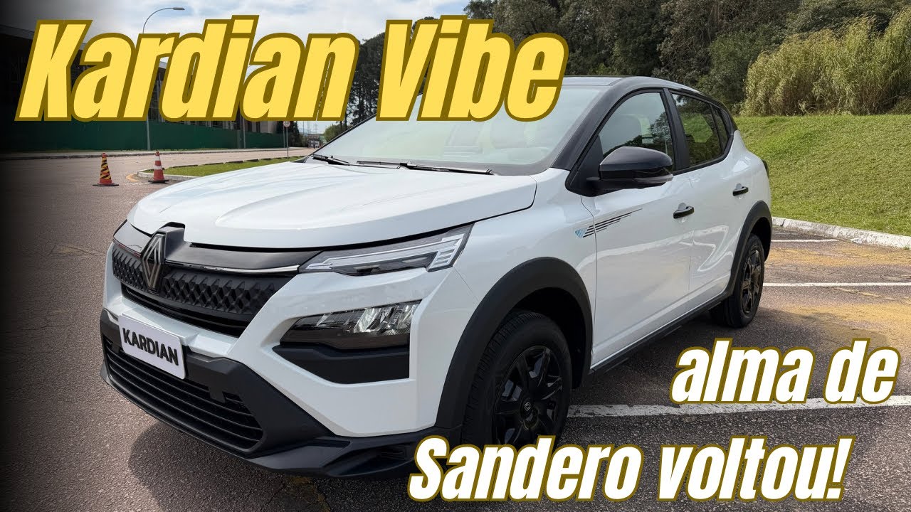 NOVO RENAULT KARDIAN VIBE! ALMA DE SANDERO E LOGAN! Mas e o preço?