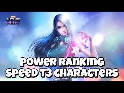 [POWER RANKING] T3 SPEED CHARACTERS - JUNE 2020 | MARVEL FUTURE FIGHT
