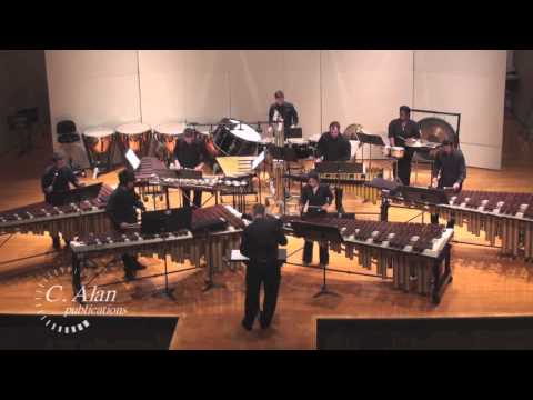 Whirlwind (percussion ensemble) by David R. Gillingham