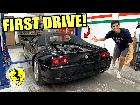 Thumbnail for First Drive In The Abandoned Ferrari F355 After Sitting For Years! by Ferrari, Honda Accord, BMW, video, Ferrari F355, WiLL, Car, Vehicle, Van, vide
