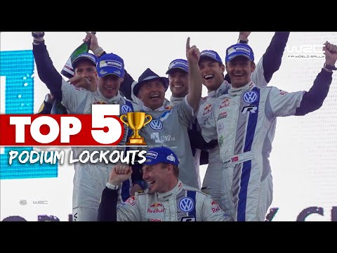 Podium Domination: 5 of the Greatest Team Performances in WRC