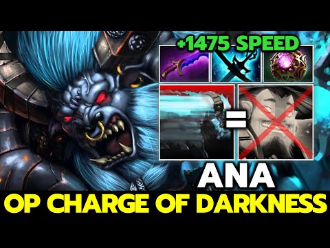 ANA [Spirit Breaker] IMBA Offlaner Max Speed Charge of Darkness Build - 7.33d (Fullmatch)