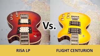 Video thumbnail for Risa LP vs Flight Centurion  Solid Body Tenor Ukulele Comparison by World of Ukes