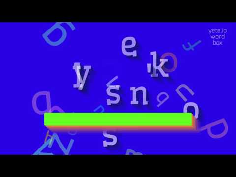 How to say "lysenko's"! (High Quality Voices)