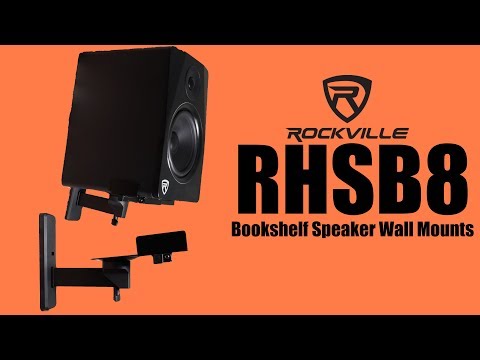 How to install wall mount home audio speaker